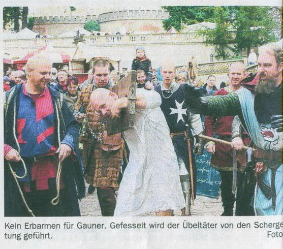 Wasserguilotine in Altenburg